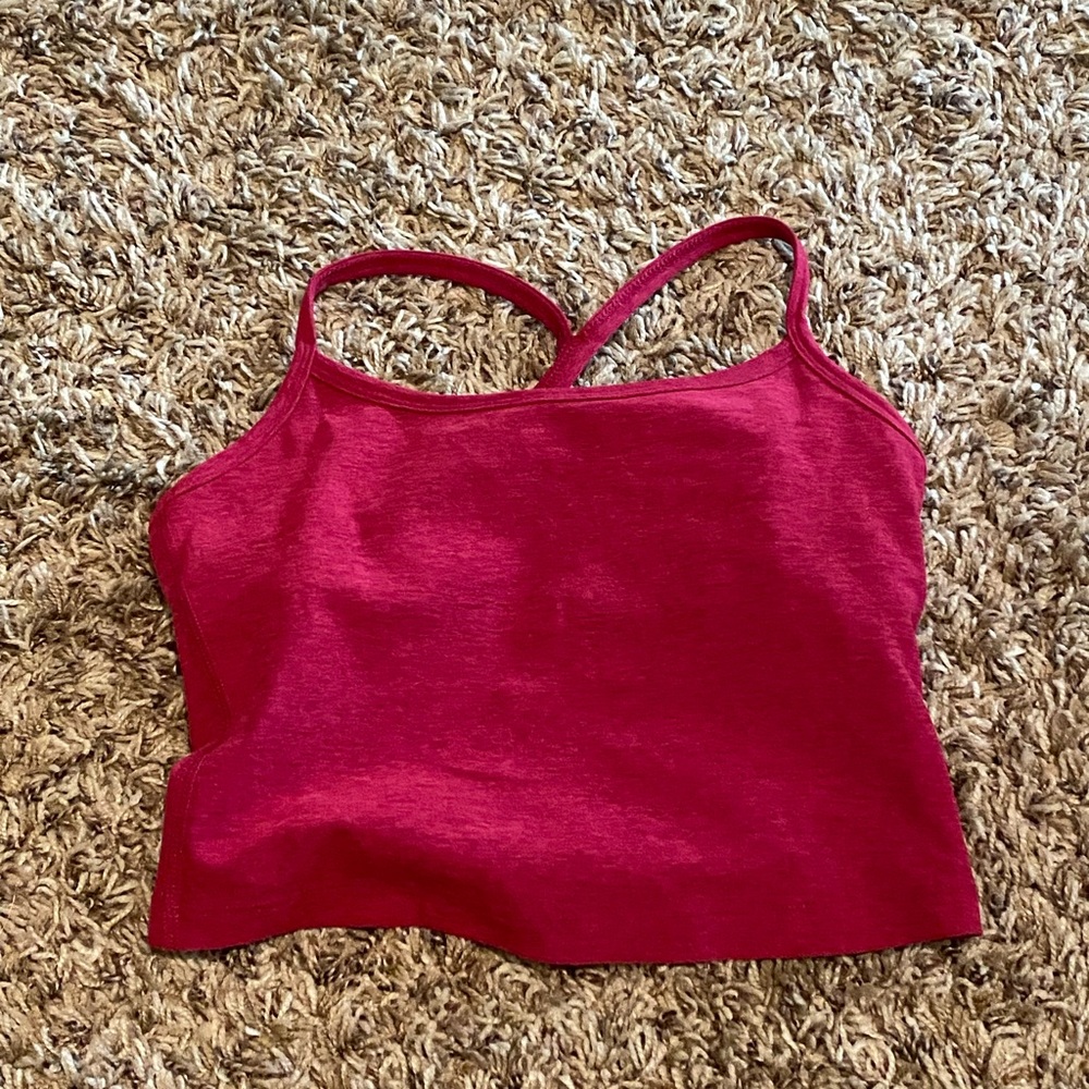 BEYOND YOGA Spacedye Slim Racerback Crop Tank
